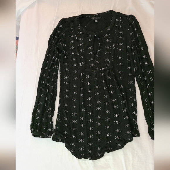 LUCKY BRAND womens long sleeve top - Picture 2 of 3
